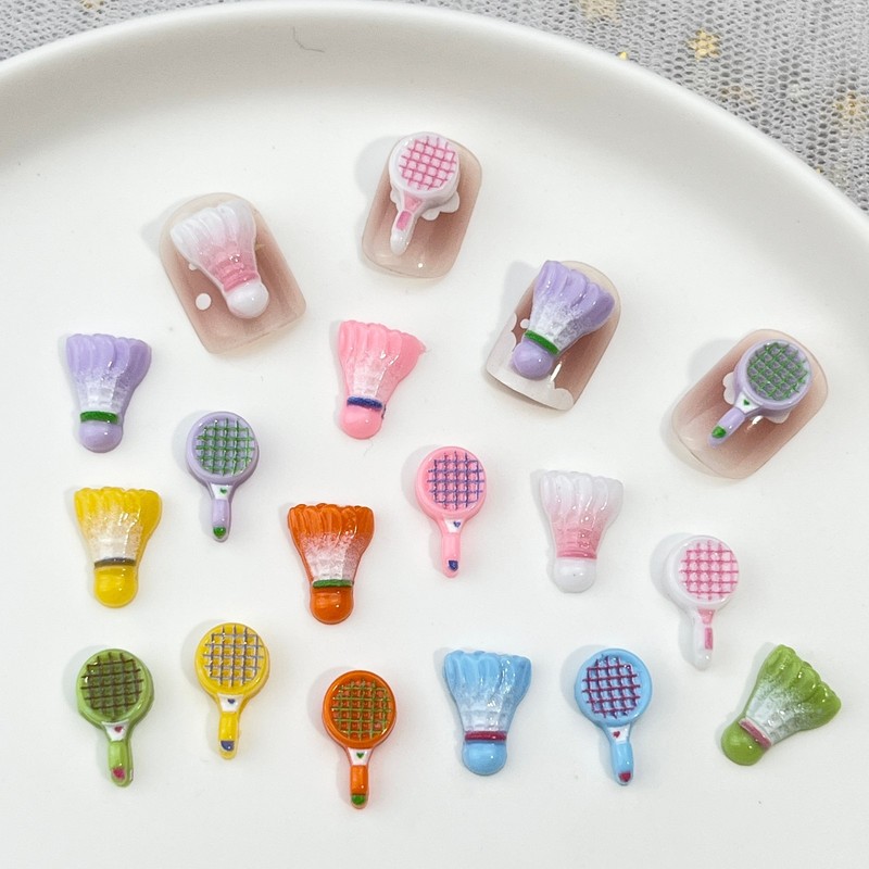 Badminton Minion - 20 pezzi di mini decorazioni per